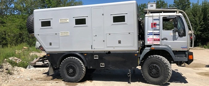 Rugged RV Started Life as a Dakar Service Truck, Is Now Offered as a ...