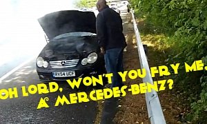 Runaway Diesel on Mercedes-Benz C-Class SportCoupe in The UK