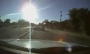 Runaway Teenage Driver Shows Daytona Beach Police Chief How a PIT Maneuver Goes