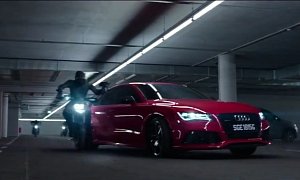 Rupert Friend Takes an Audi RS7 to the Limit in New Hitman: Agent 47 Trailer