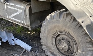Russia Fights in Ukraine With War Vehicles Equipped With 31-Year Old Tires