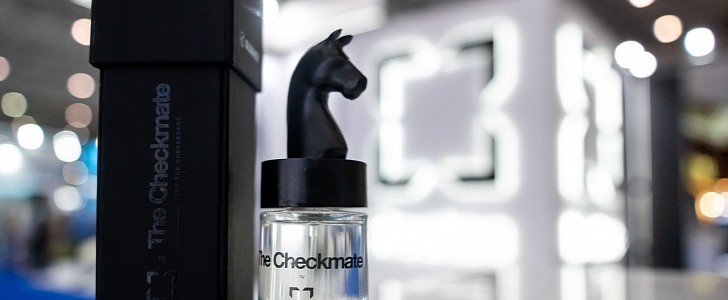 The limited-edition Checkmate perfume is the olfactory signature of the new fighter jet