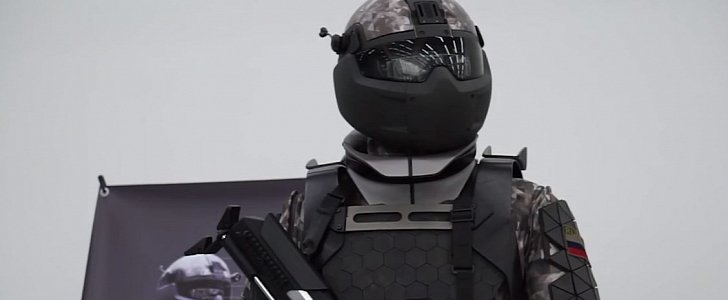 Russia tests 'Iron Man' exoskeleton armor