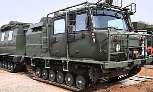 Russian Army's Aleut All-terrain Vehicle Can Take On the Toughest Challenges