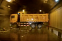 Russian Ballet: Trucks "Drifts", Blocks Tunnel