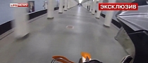Russian Biker Rides through Subway Station, Proves Lack of Security