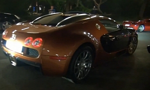 Russian Bronze Bugatti Veyron in Monaco