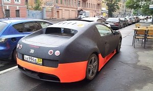Russian Veyron World Record Edition Replica Is a FWD Bugatti