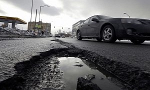 Russian Cyclist Fined for Damaging the Pothole He Fell In