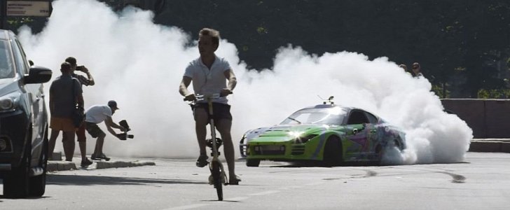 Russian Drifter Tears Up St. Petersburg Streets In His Monster Supra