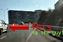 Russian Fiat Regata Driver Causes Big Crash