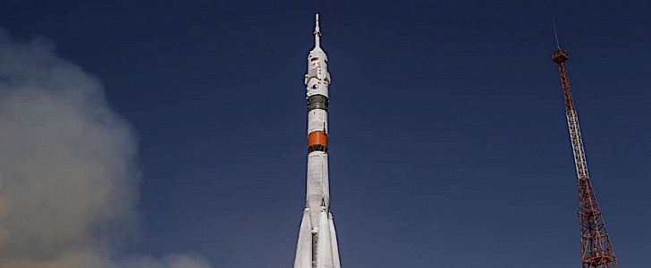 Soyuz MS-18 launch