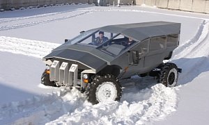 Russian Humvee Built by ZIL Looks Very Futuristic