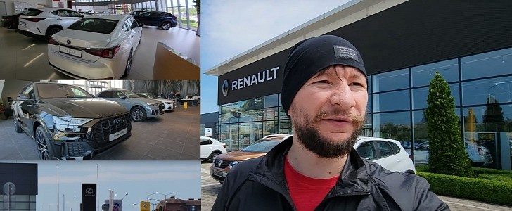 Russian Man Goes Car Shopping 