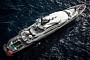 Russian Mogul’s Iconic Superyacht With a Unique Convertible Pool Is Nowhere to Be Found