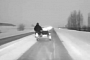 Russian Motorcyclist at -30 Degrees