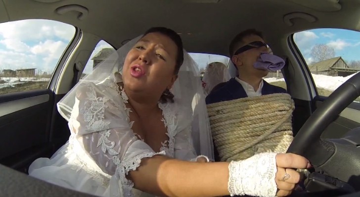 Russian Parody Has Lip-Syncing, a Funny Grandpa and This Crazy Bride