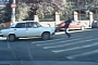 Russian Pedestrian Fights for His Rights – Literally