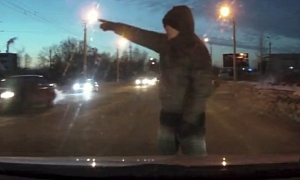 Russian Pedestrian Is Right to Be Angry