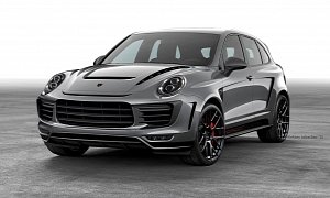 Russian Porsche Cayenne Tuning Project Adds 911 Headlights and Macan Taillights