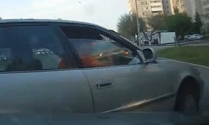 Russian Road Rage Ends in PIT Maneuver