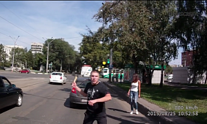 Russian Road Rage Incidents Never Get Old, Especially when They're This Funny
