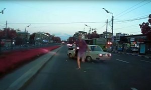 Russian Road Rager Gets Not So Instant Karma, But It's Karma Nonetheless