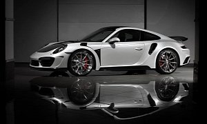 Russian-Tuned 2016 Porsche 911 Facelift Has GT3 RS-like Fenders, GT2-like Bumper