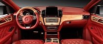 Russian-Tuned Mercedes-Benz GLE Coupe Is a Red Crocodile Leather Statement