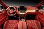 Russian-Tuned Mercedes-Benz GLE Coupe Is a Red Crocodile Leather Statement