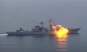 Russian Warship Moskva Sinks After Being Hit by 2 Cruise Missiles