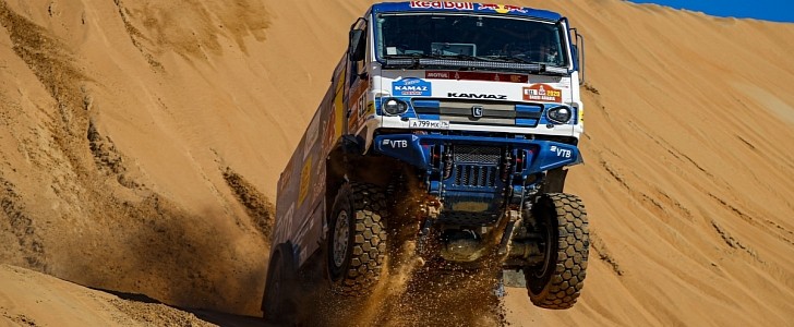 Russians Hit Dakar 2020 with the Kamaz Master Team Sponsored by Red Bull