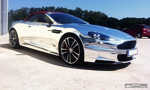 Russians Make Chrome Aston Martin DBS
