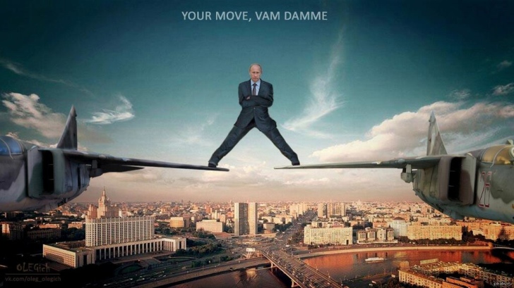 Russia’s Answer to Van Damme’s Volvo Epic Split