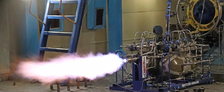 The ignition system for Russia's future two-stage rocket was tested