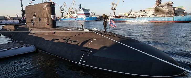 The Magadan is the newest submarine to be delivered to the Russian Navy