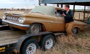 Rust-Free, One Owner, All Original ’59 Chevy Biscayne in Gold Gotham Gets a Lucky Buyer