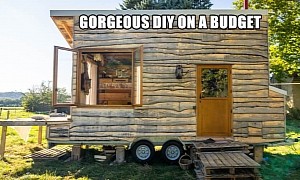 Rustic DIY Tiny Is Impossibly Small but Lacks for Nothing, Is a $20K Affair