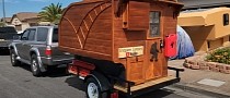 Rustic, Homemade Camper Is More Feature-Packed Than You Would Imagine, Can Be Yours