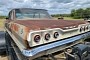 Rusty 1963 Chevrolet Impala Is Quite a Fighter, Original Engine Currently in the Car