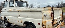 Rusty 1969 Dodge A100 Pickup Parked for 42 Years Wants To Haul Again