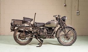Rusty Old Military Motorcycles to Go Under the Hammer at Ford Museum Liquidation