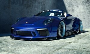 RWB Widebody Porsche 911 Speedster Rendered, Would Please Akira Nakai