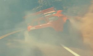Ryan Tuerck Crashes His Ferrari-Powered Toyota GT86 in First Street Drifting