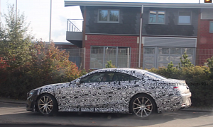 S 63 AMG Coupe C217 Stalked by Car Spotter Near Nurburgring