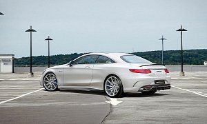 S 63 AMG Coupe Gets Virtually and Physically Molested by Voltage Design