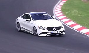 S 63 AMG Coupe on the Nurburgring is a Thing of Beauty