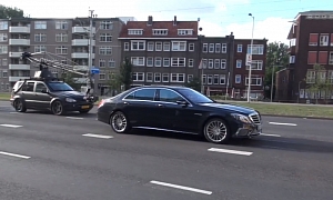 S 65 AMG W222 Caught Completely Uncovered During Filming Session