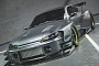 S15 Nissan Silvia Rocks Custom GR86 Widebody, Looks Slammed in Polished CGI