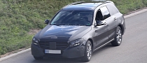 S205 C-Class Estate Spied For The First Time